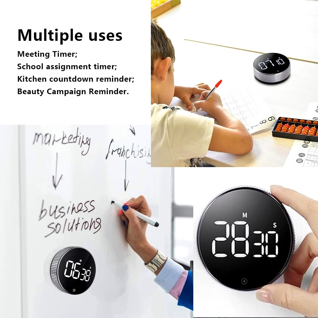 Magnetic Digital Kitchen Timer - SPVY403 - IdeaStage Promotional